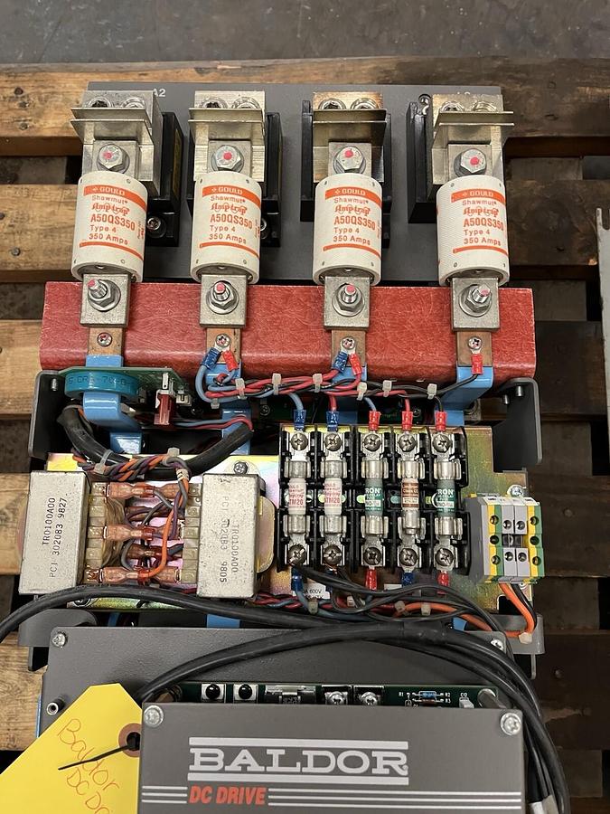 Used BALDOR,BC19H250-CO,DC DRIVE 50HP IN 230V OUTPUT 180A 240VDC