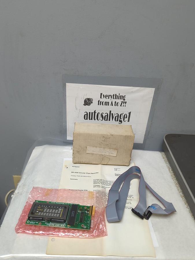 HONEYWELL,30755016-501,DISPLAY BOARD DR 4500 CIRCULAR CHART RECORDER NOS