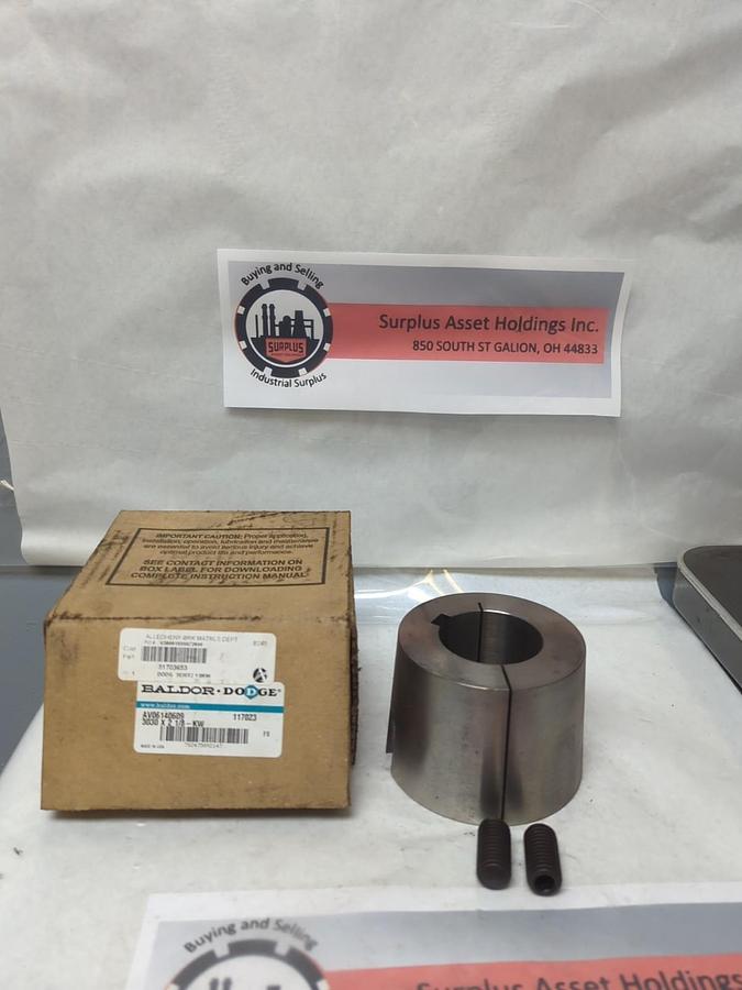 BALDOR,AV06140609,TAPER BUSHING 3030X2-1/8-KW NOS