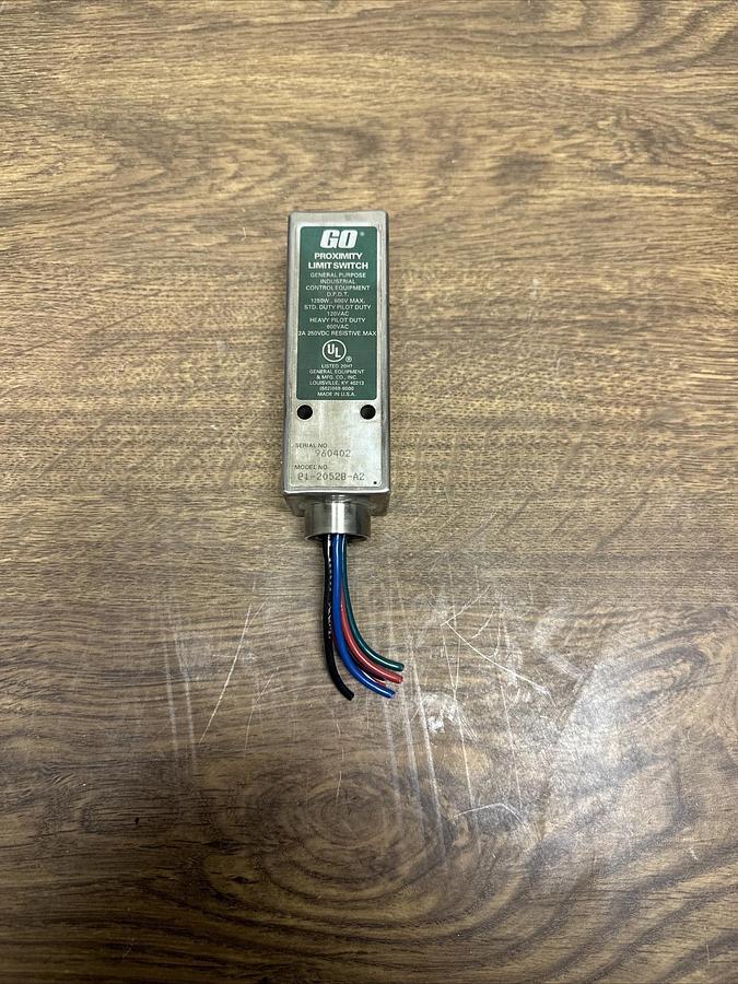 Used Topworx,81-20528-A2,Proximity Limit Go Switch