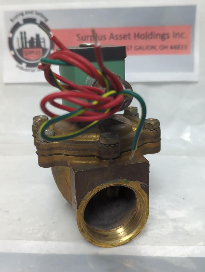 Used ASCO,8210G56,SOLENOID VALVE 1-1/2 INCH 15 WATT PRE-OWNED