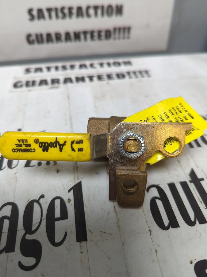 APOLLO,75-103-01,FEMALE 1/2 INCH NPT LOCKING LEAVER BALL VALVE NOS