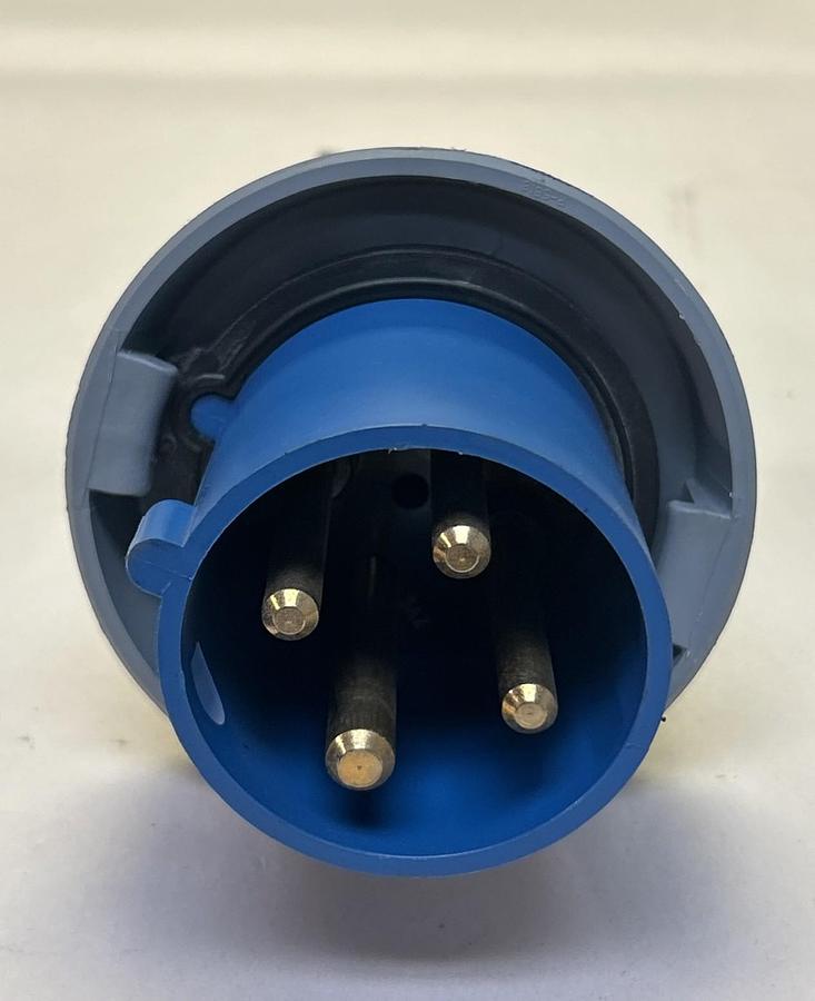 Used HUBBELL,460P9W,WATERTIGHT PLUG 60A 250V