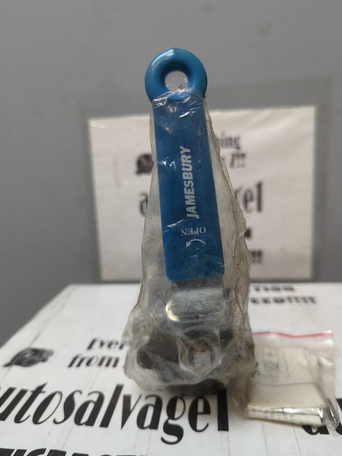 JAMESBURY,J 3/4 INCH WCB,BALL VALVE NOS