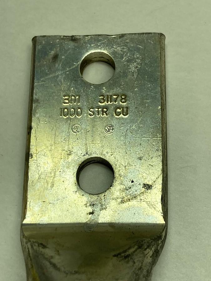 Used Unbranded,3M 31178,Compression Lug 2-Hole 1000 STR CU