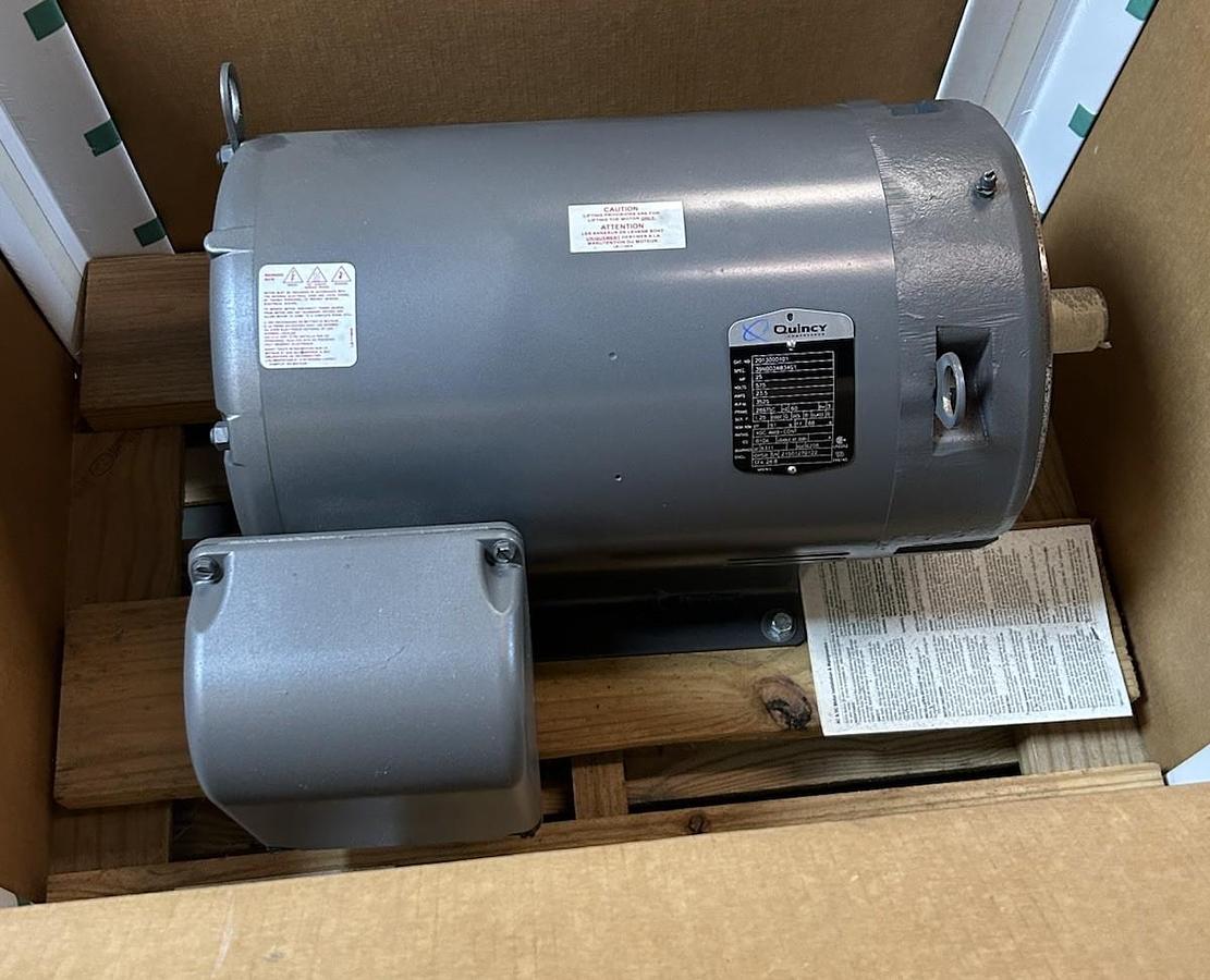 BALDOR QUINCY COMPRESSOR,2013000101,MOTOR 25HP 575V 3525RPM 3PH 286TC FRAME