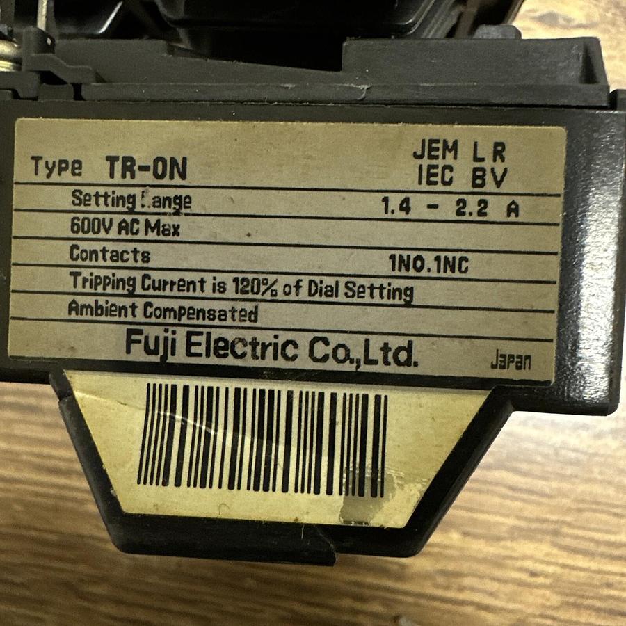 Used Fuji,TR-ON,Thermal Overload Relay LOT of 4