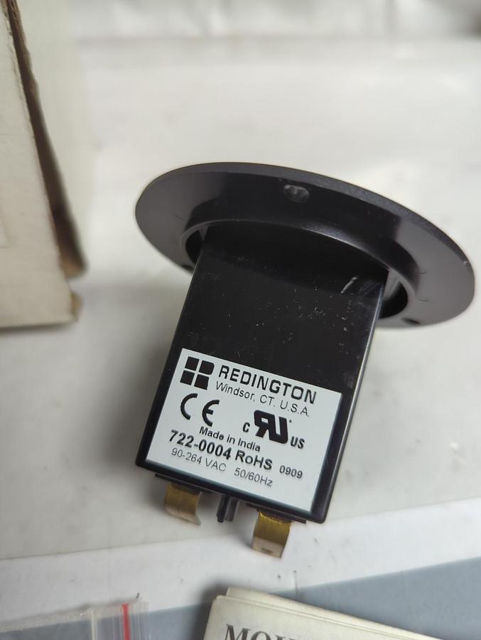 Used REDINGTON,722-0004,ELECTROMECHANICAL HOUR METER 90-264V 50/60HZ NOS