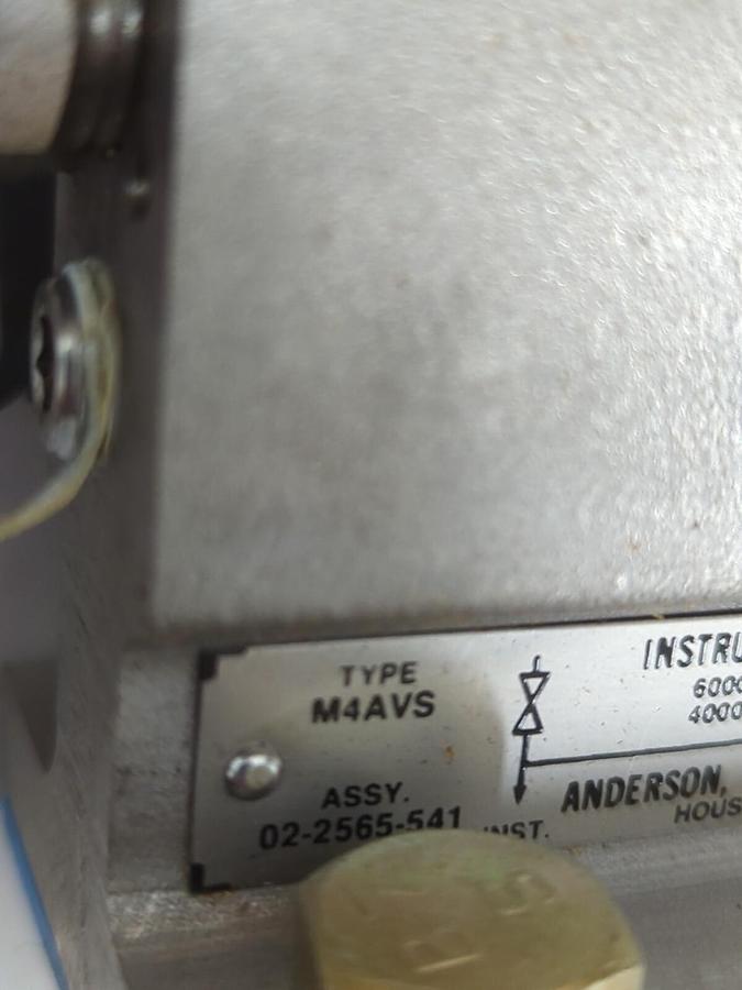 ANDERSON GREENWOOD & CROSBY,M4AVS,INSTRUMENT MANIFOLD VALVE 02-2565-541