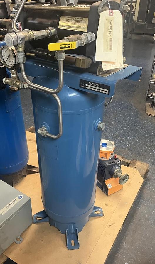 Used HASKEL ,AAD-2-VT15-250,AIR AMPLIFIER