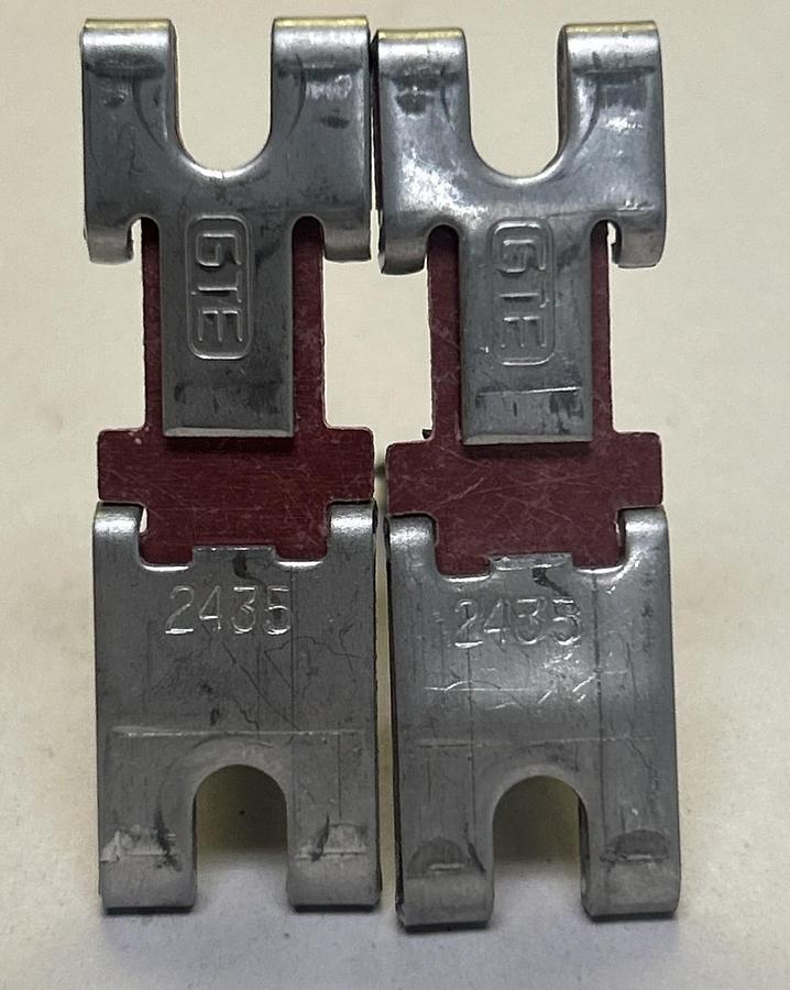 Used GTE,2435,THERMAL OVERLOAD HEATER ELEMENT LOT OF 2