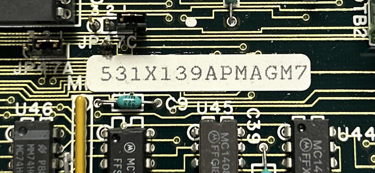 GENERAL ELECTRIC,531X139APMAGM7,APPLICATION BOARD NOS