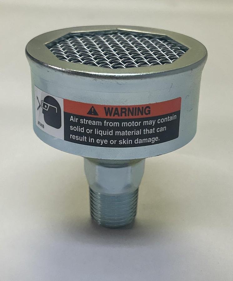 UNBRANDED,AC990,PNEUMATIC AIR MOTOR MUFFLER NOS