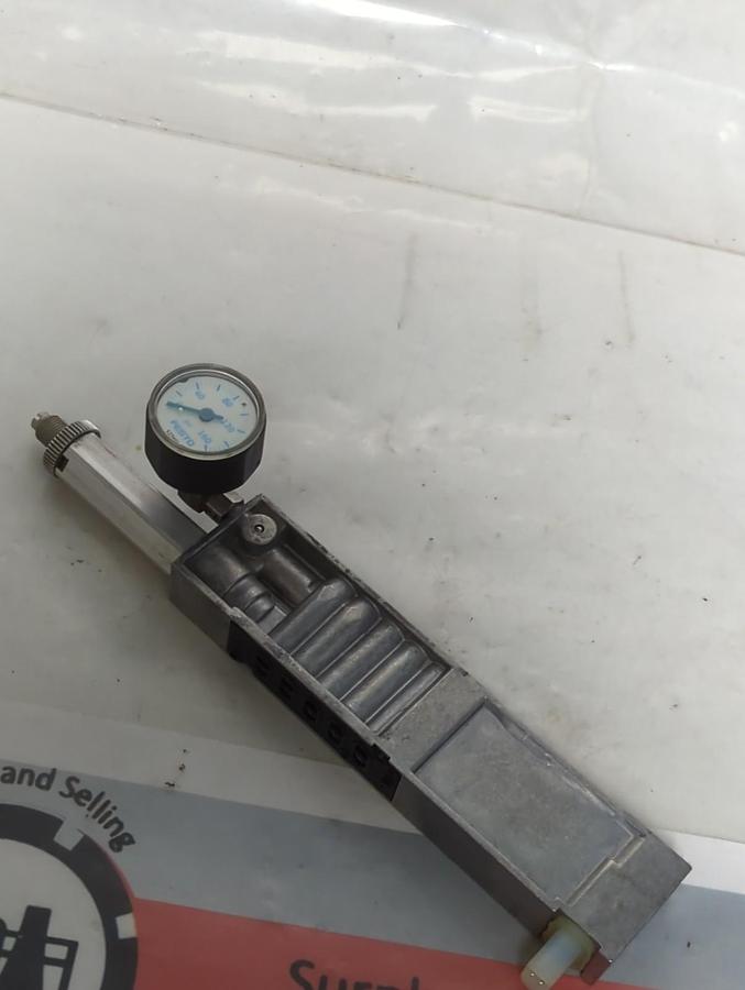 Used FESTO,ILR-03-ZP-P-4.0,PRESSURE REGULATOR 0-8 BAR 0-116 PSI PRE-OWNED