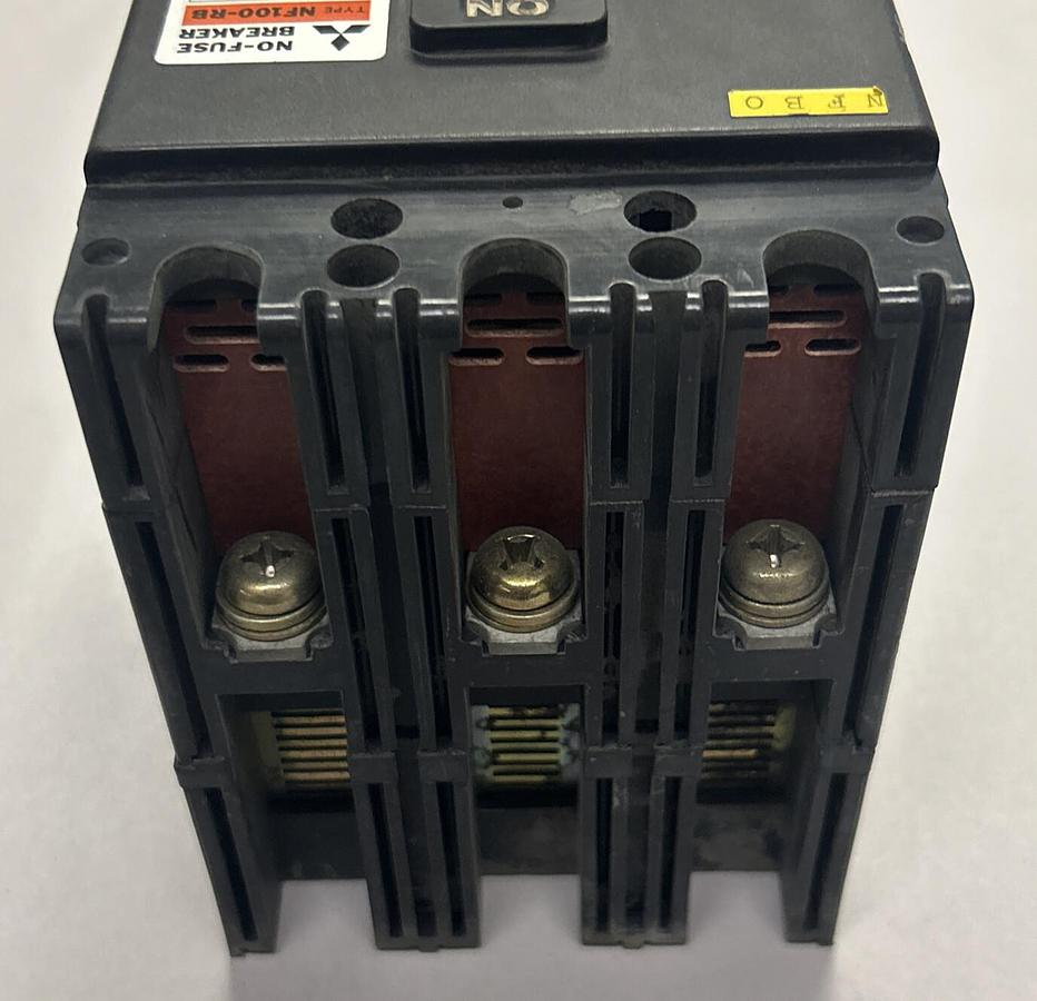Used MITSUBISHI,NF100-RB,NO-FUSE BREAKER 15A 600V 3P