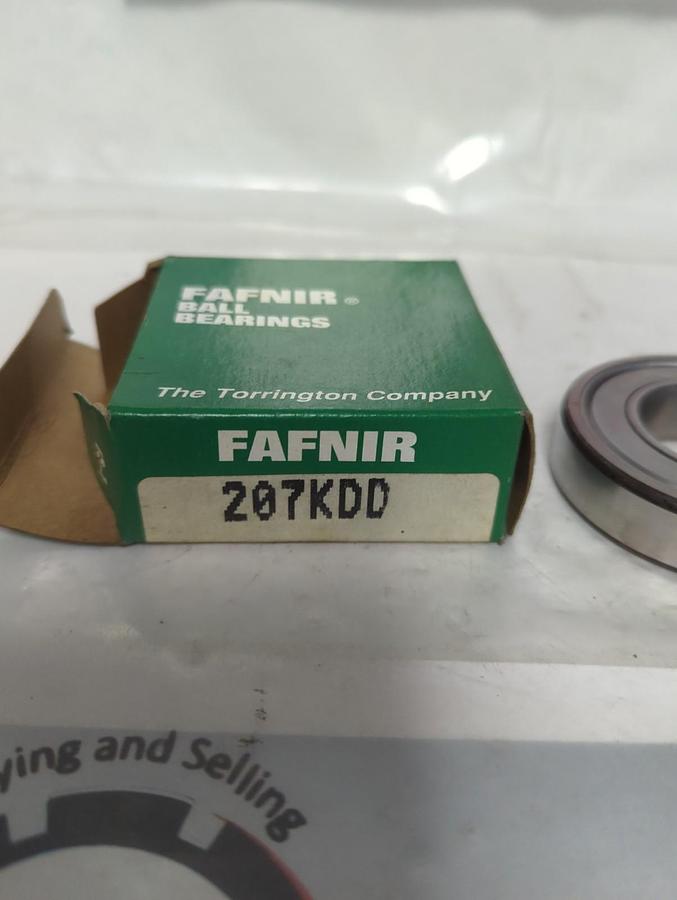 FAFNIR,207KDD,SHIELDED BALL BEARING NOS