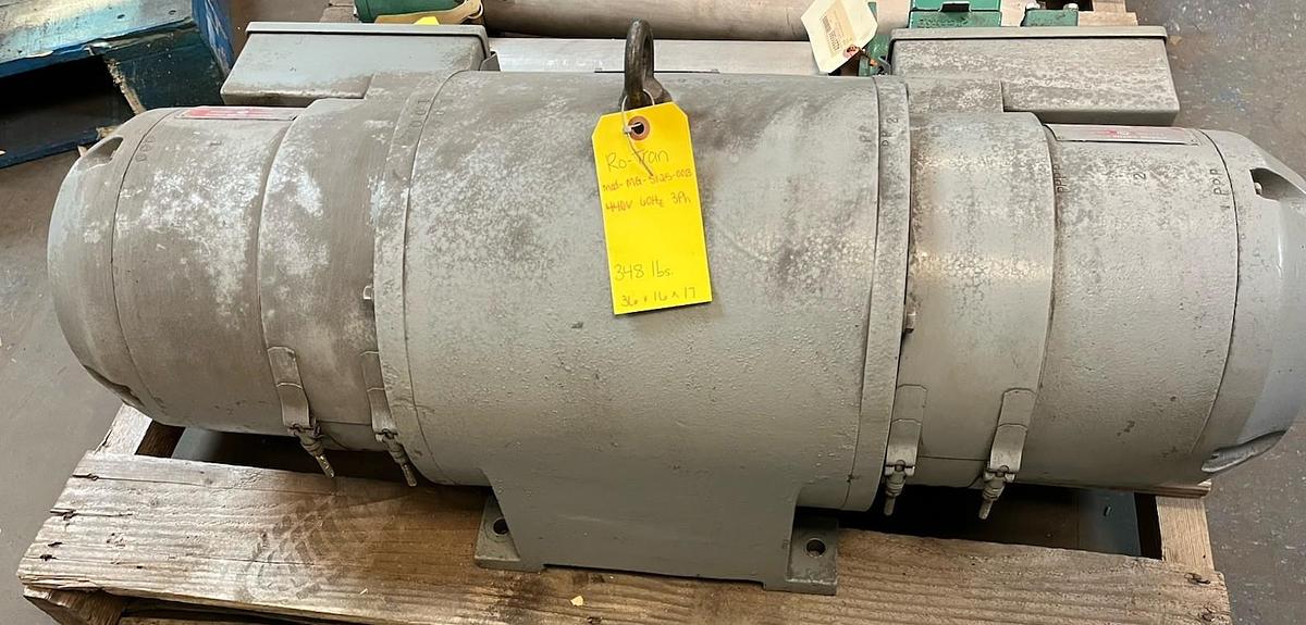 Used INLAND MOTORS,MG-5125-00B,RO TRAN AC DRIVE MOTOR W DC GENERATORS
