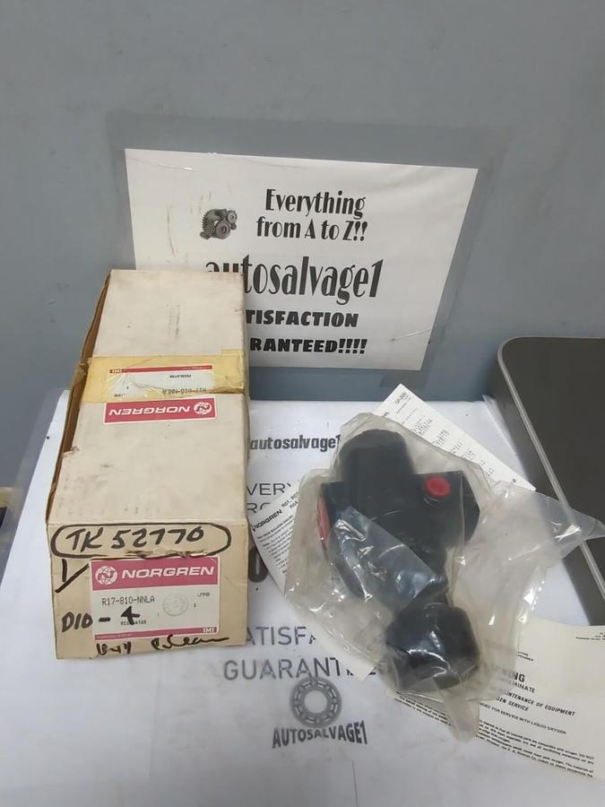 NORGREN,R17-810-NNLA,1 INCH PTF REGULATOR NOS