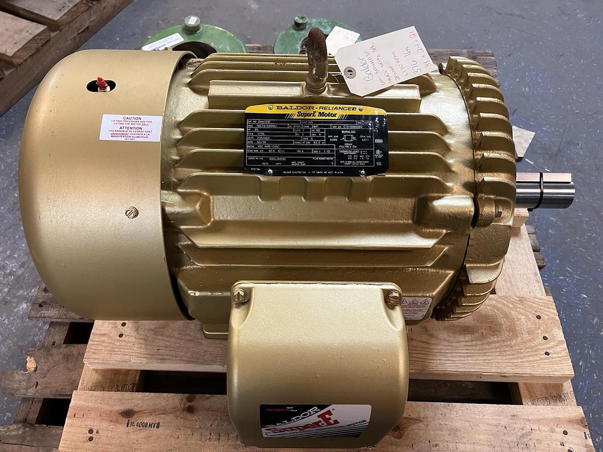 BALDOR,EM4103T,MOTOR 25HP 1770RPM 3PH 284T