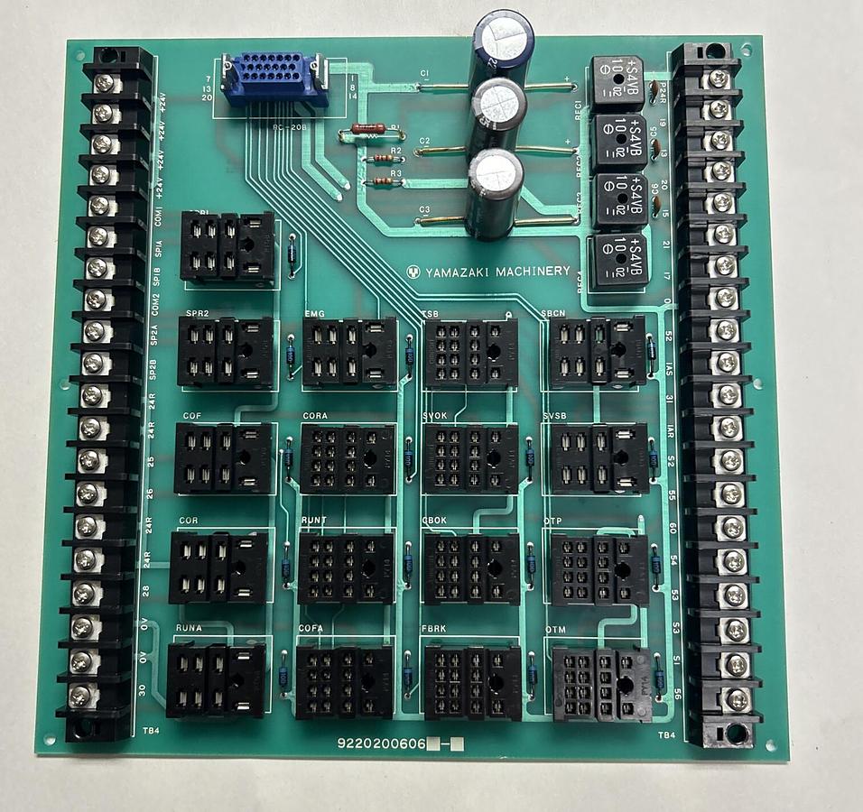 YAMAZAKI MACHINERY,9220200606,RELAY BOARD NOS