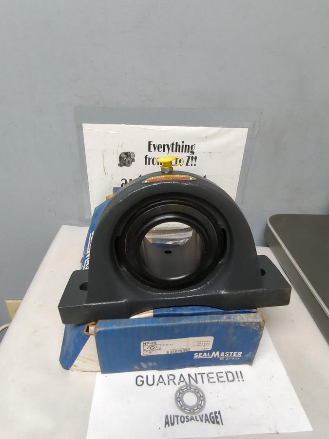 SEALMASTER,NP-39,PILLOW BLOCK BEARING 2-7/16 INCH BORE NOS