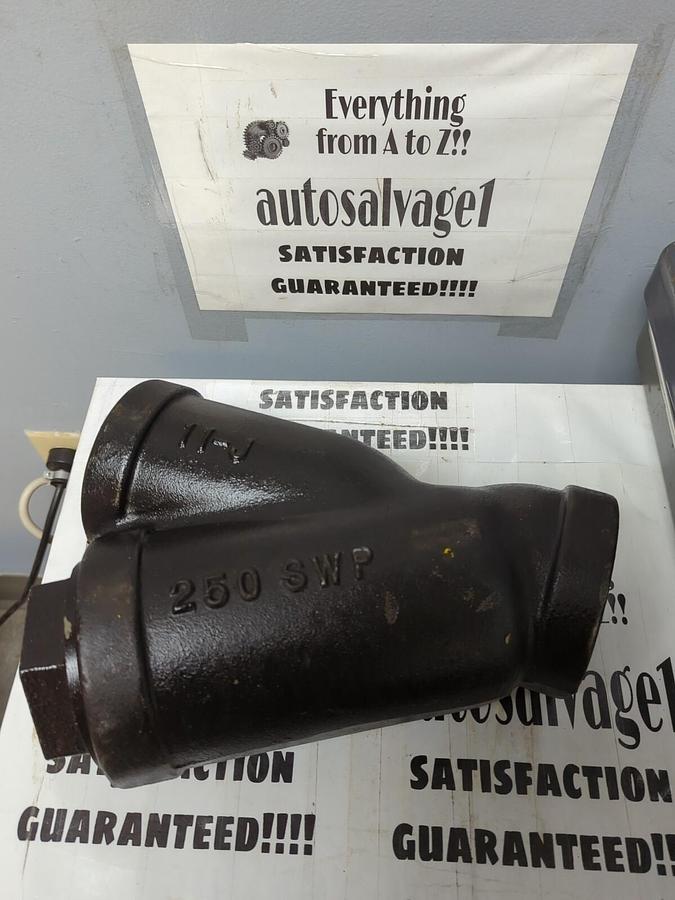 MUELLER,11-J 2-1/2,CAST IRON Y STRAINER 250 SWP NOS