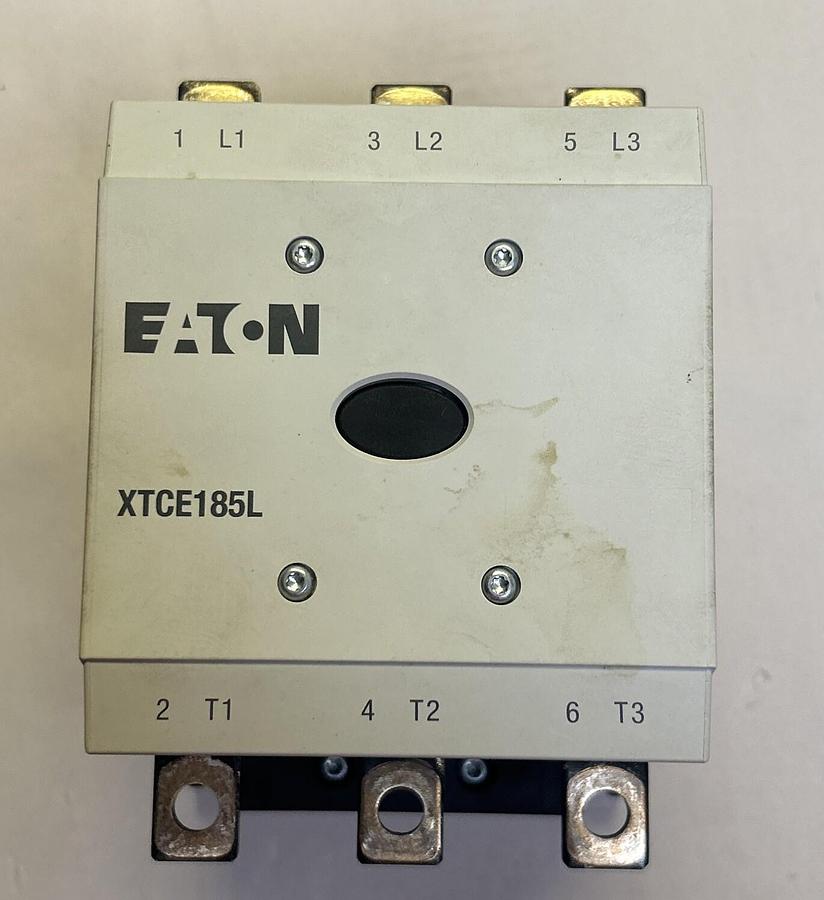 Used EATON,XTCE185L,CONTACTOR 225A 600V