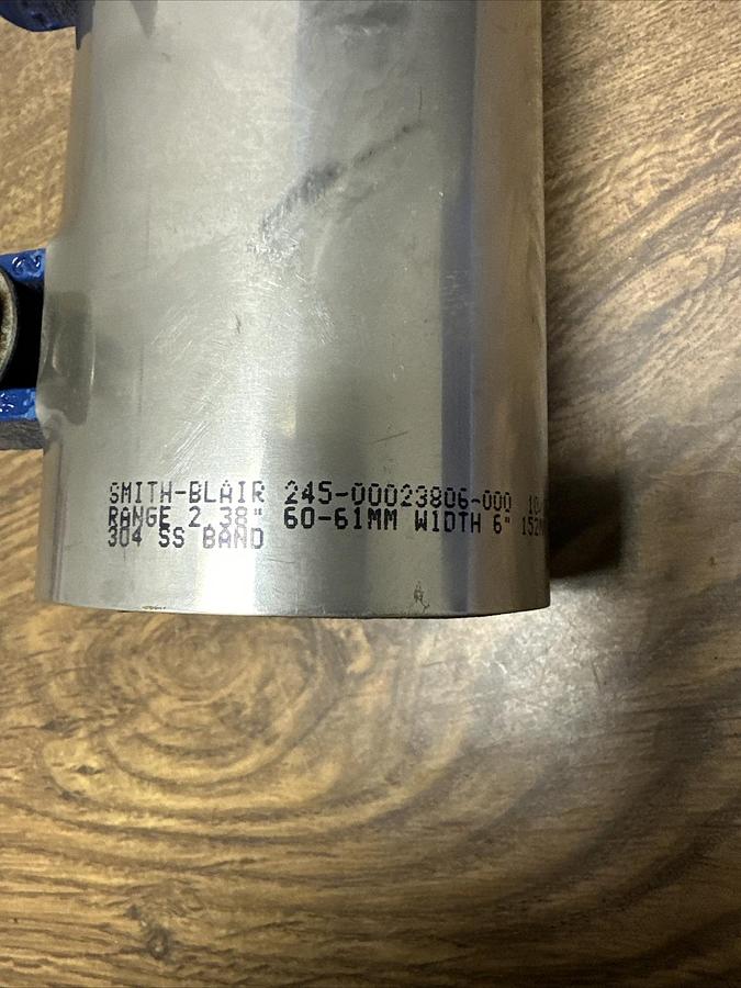 Smith Blair,245-00023806-000,Repair Clamp 2.38"x6" SS