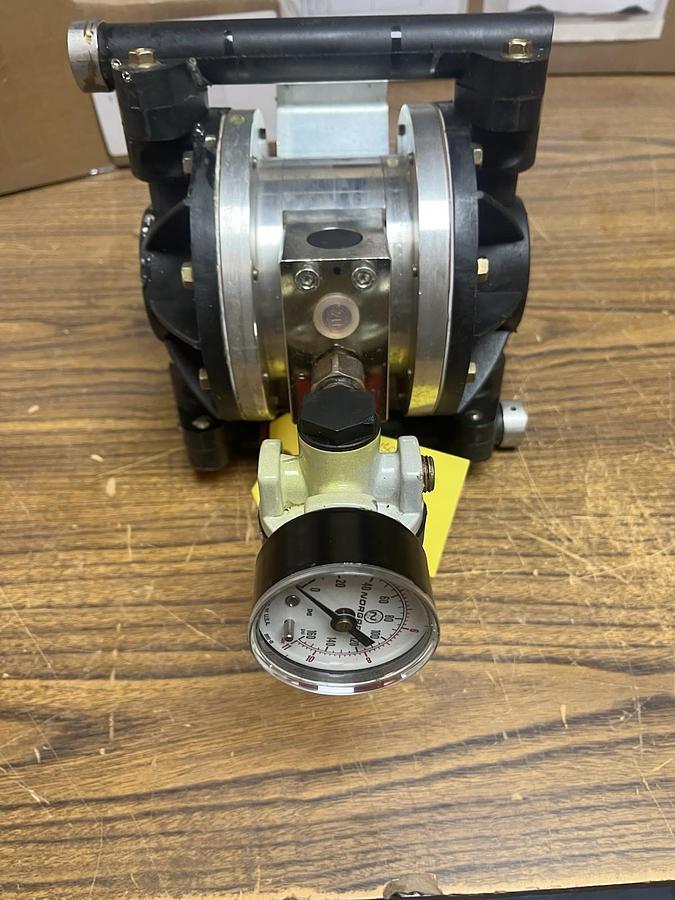 Used KREMLIN REXSON,PMP150,DOUBLE DIAPHRAGM PUMP 1:1 RATIO 6 BAR 3/8"