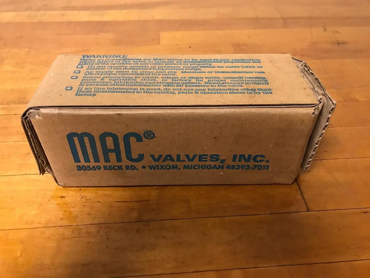 MAC,MV-A1C-A131-PM-111JC,Solenoid Valve