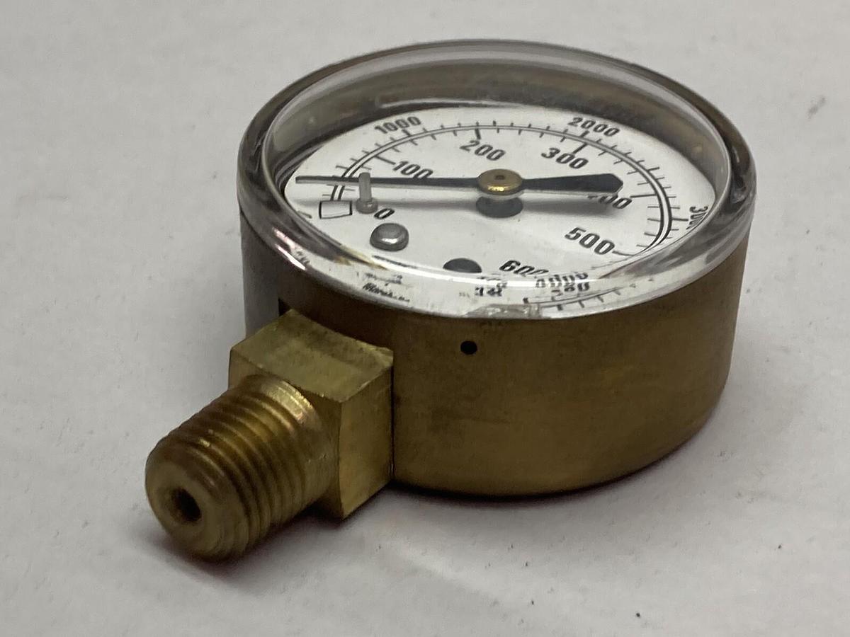Marsh,17155,0-600psi 500-4000kPa Pressure Gauge