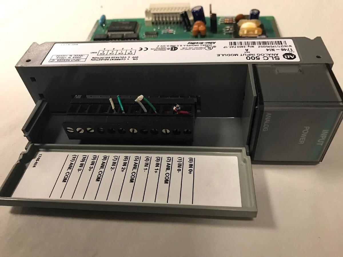 Used Allen Bradley,1746-NI4,Analog Input Module Series A