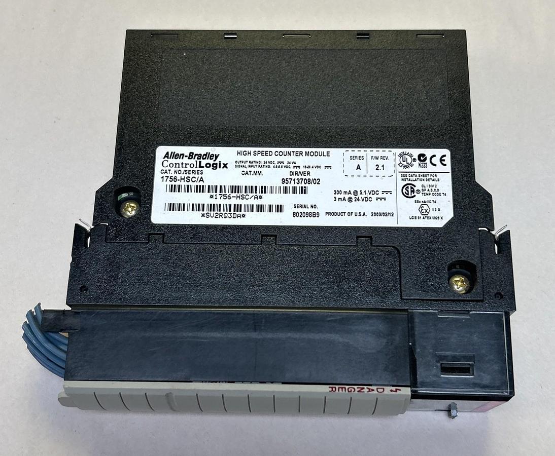 Used ALLEN BRADLEY,1756-HSC/A,HIGH SPEED COUNTER MODULE