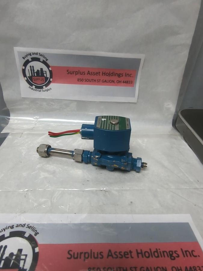 Used ASCO,8210G94,VALVE 1/2 INCH 10.1 WATTS PRE-OWNED