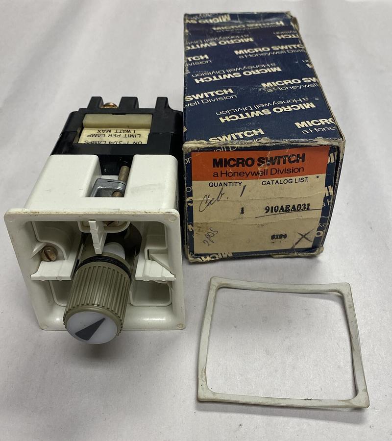 MICROSWITCH,910AEA031,OPERATOR-INDICATOR SWITCH NOS