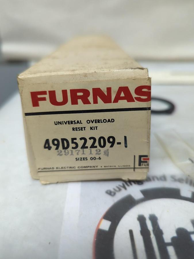 FURNAS,49D52209-1,UNIVERSAL OVERLOAD RESET KIT NOS