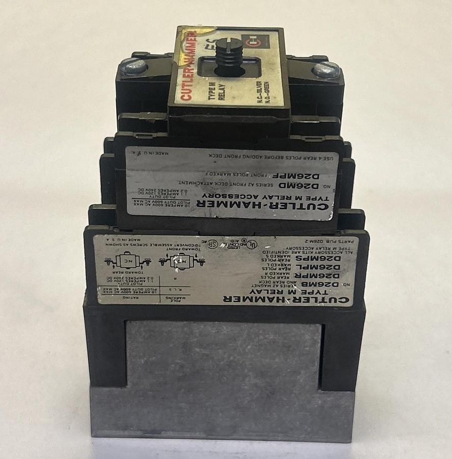 Used CUTLER-HAMMER,D26MD,RELAY
