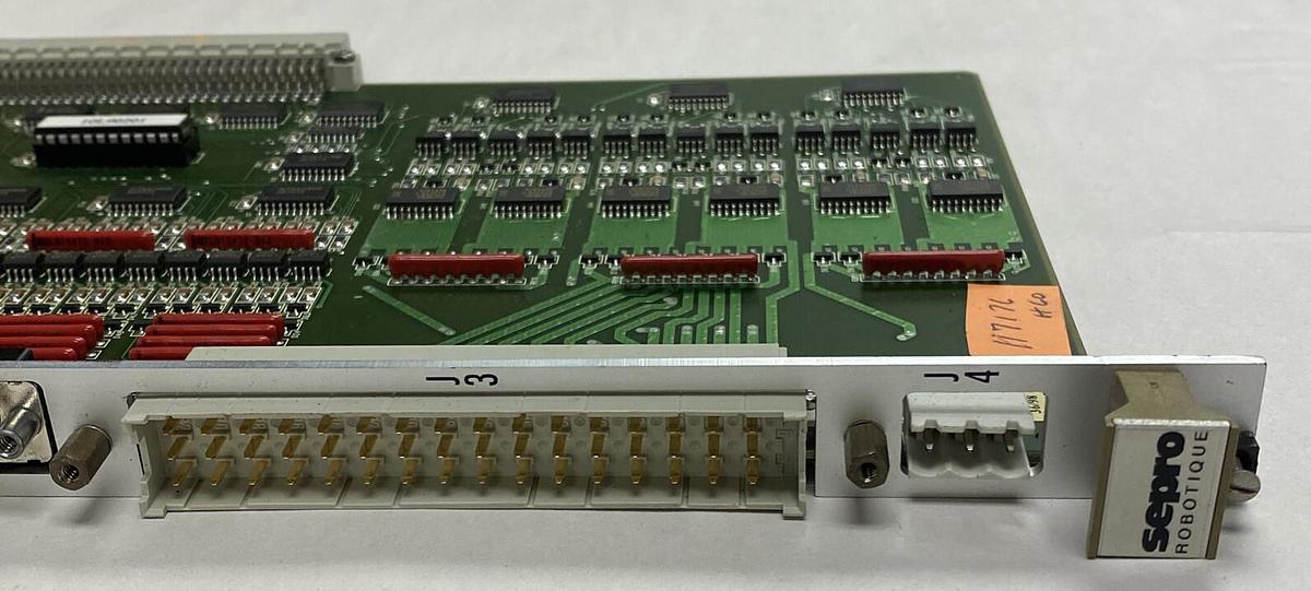 Used SEPRO ROBOTIQUE,07S01016 C CARTE 32E/24S, INTERFACE BOARD