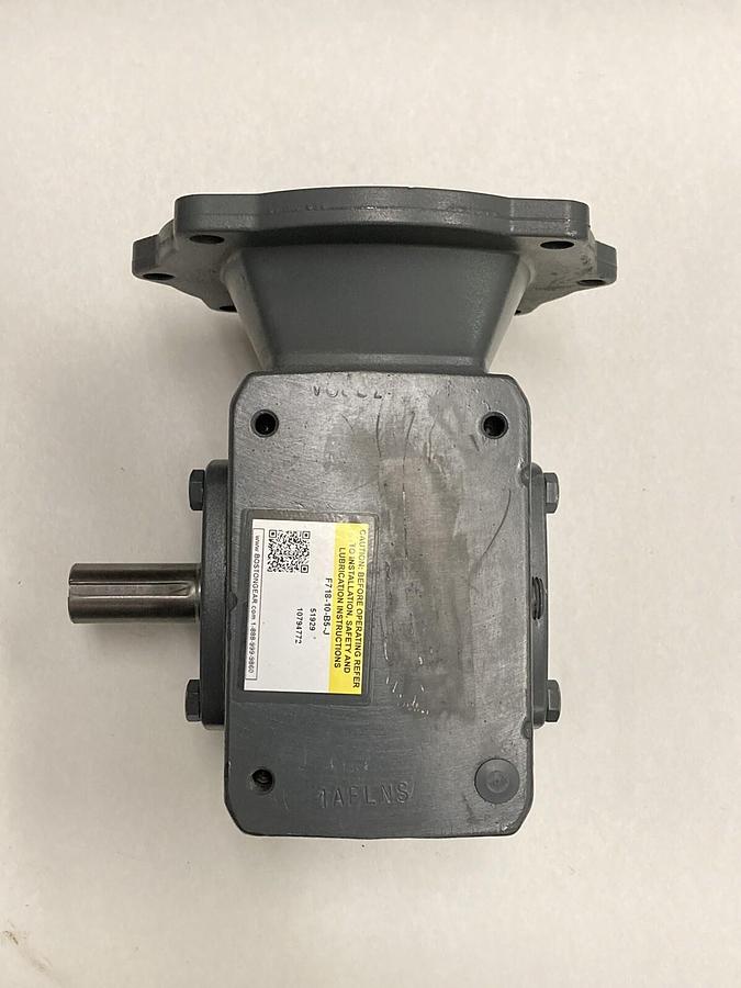 Boston Gear,F718-10-B5-J,Speed Reducer Ratio 10:1