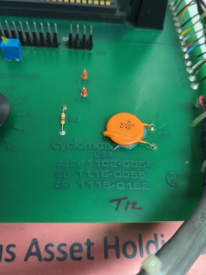 Used CYCLOMATIC,1102-0054,CIRCUIT BOARD PRE-OWNED