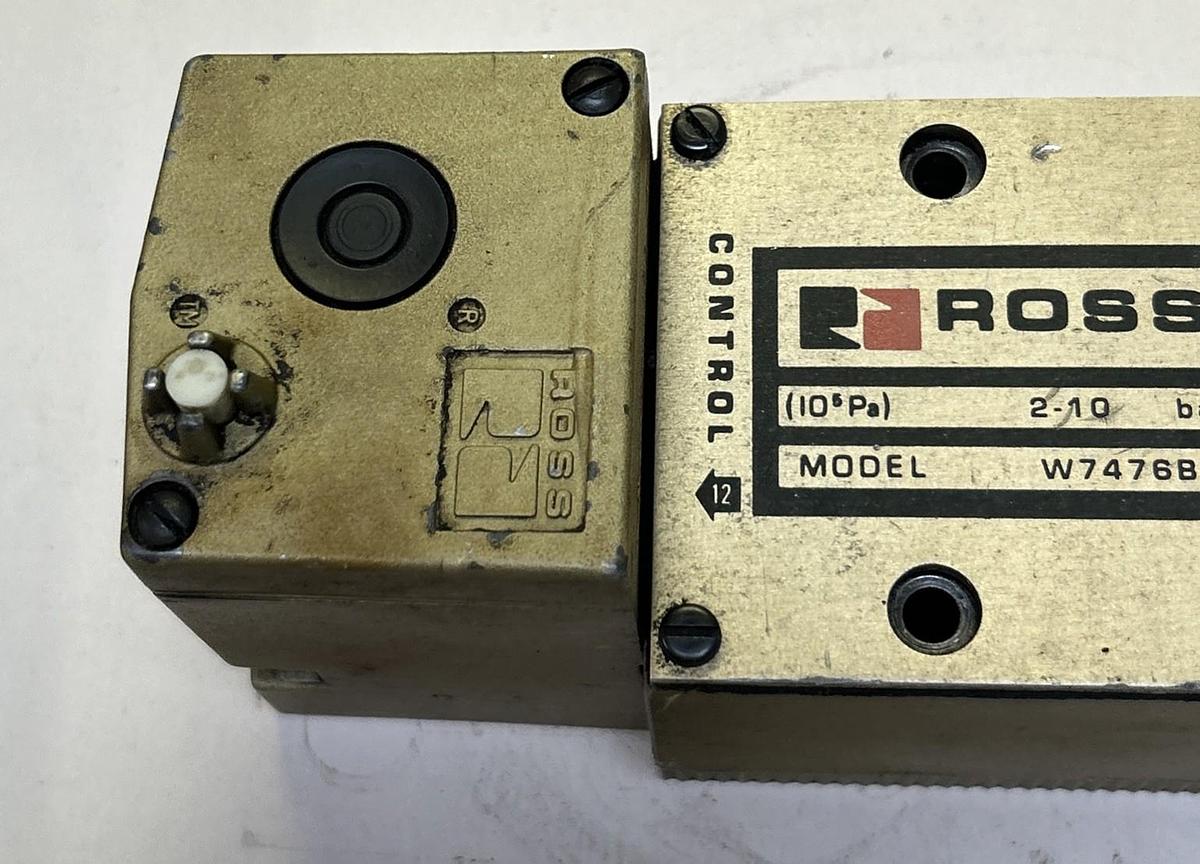 Used ROSS,W7476B4332,SOLENOID VALVE