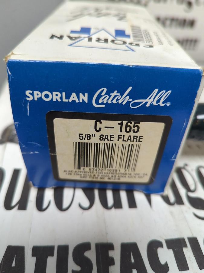 SPORLAN,C-165,FILTER/DRIER 5/8 INCH SAE FLARE NOS