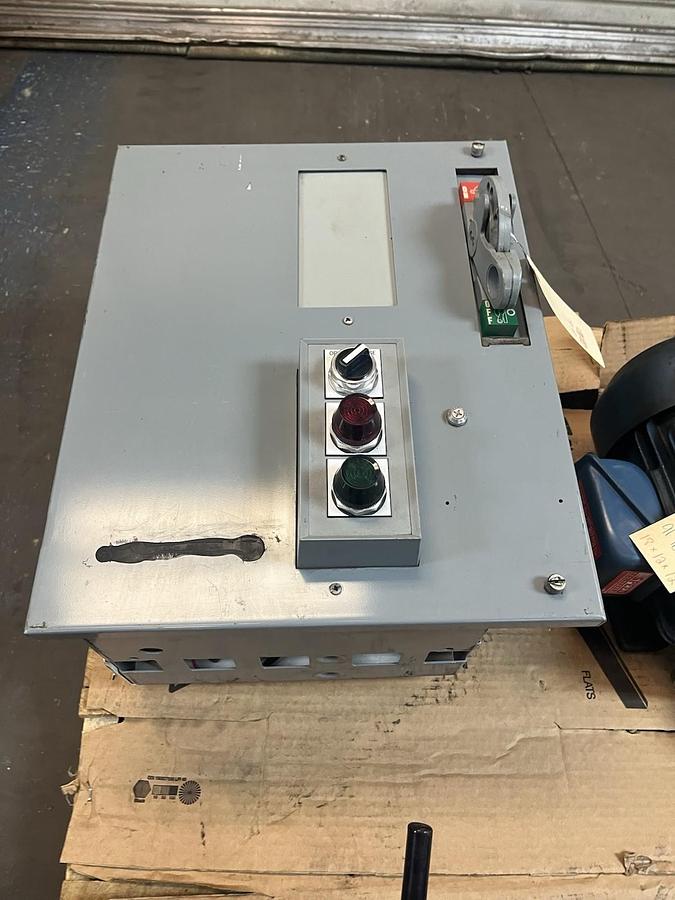 Used ALLEN BRADLEY,2106B,SIZE 1 REVERSING STARTER FUSED MCC BUCKET 505-BOD-23