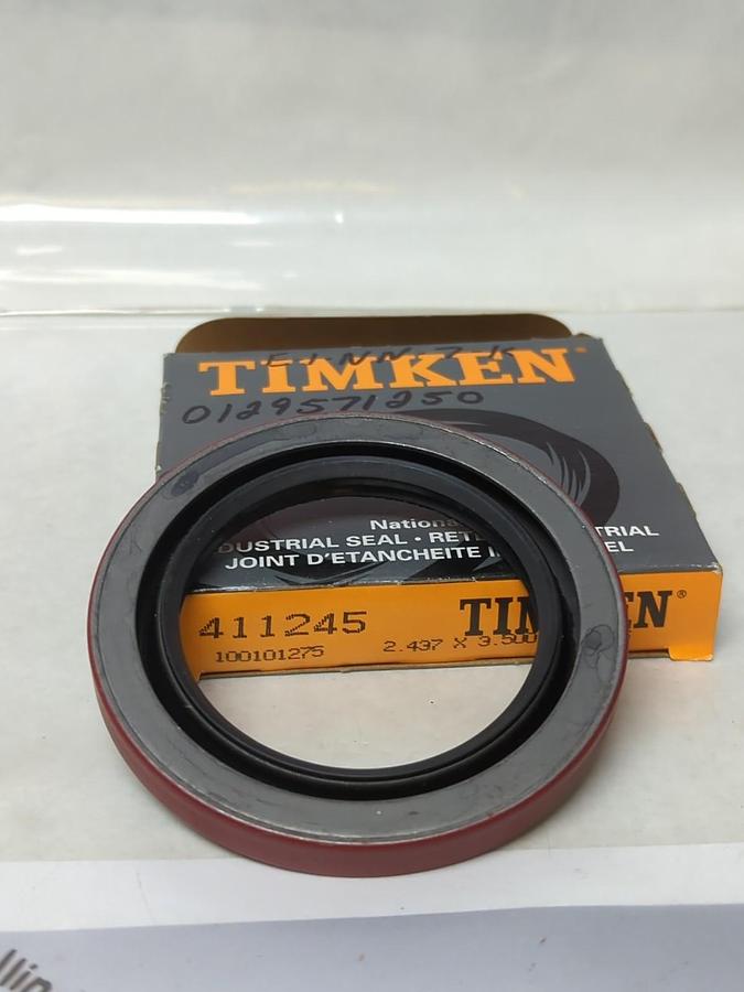 TIMKEN,411245,OIL SEAL 2.437X3.5X0.375 NOS