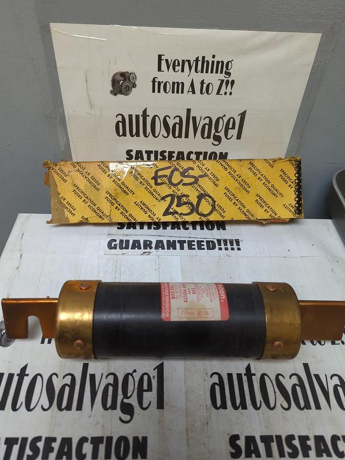 ECON,ECS-250,TIME-DELAY FUSE 250A/600V NOS