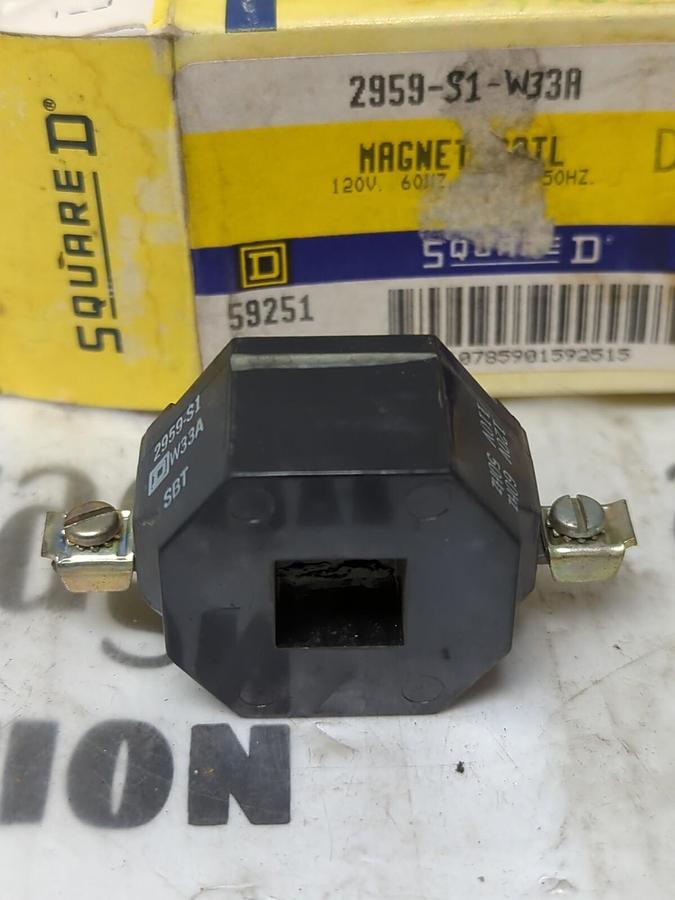SQUARE D,2959-S1-W33A,MAGNET COIL NOS