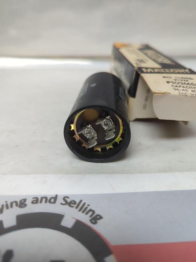MALLORY,PSU3665A,CAPACITOR NOS