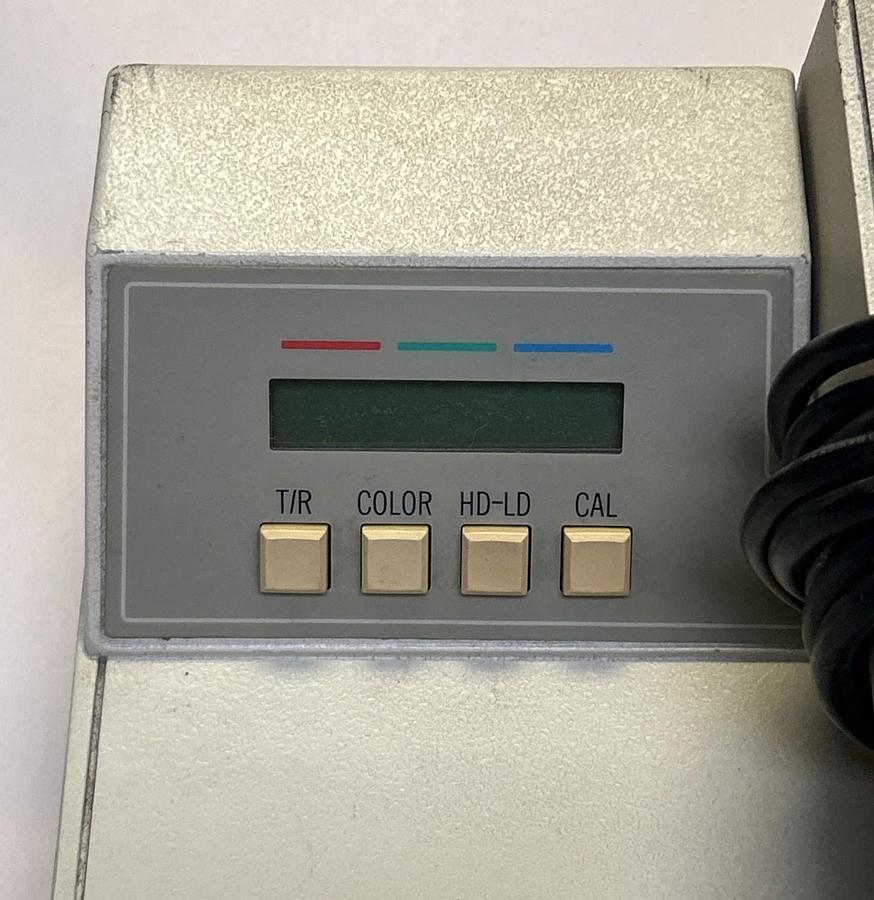 Used X-RITE,810TR,TRANSMISSION REFLECTION DENSITOMETER USED