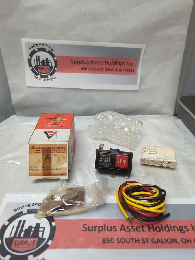 ALLIS CHALMERS,FK-P,START-STOP PUSH BUTTON KIT NOS NOS