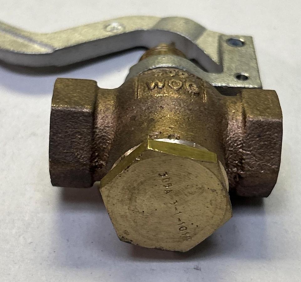 UNBRANDED,400WOG,CHECK VALVE 1/2INCH NOS